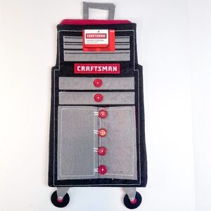 Craftsman Tool Chest Shaped Christmas Stocking – Retro Sears Tool Decor
